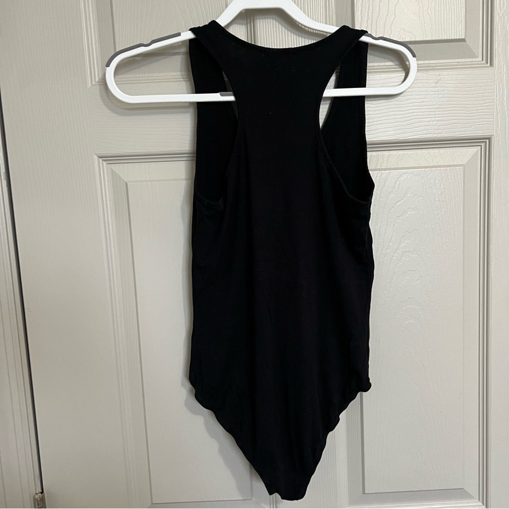 Heart & Hips Black Sleeveless Bodysuit L - Picture 6 of 7